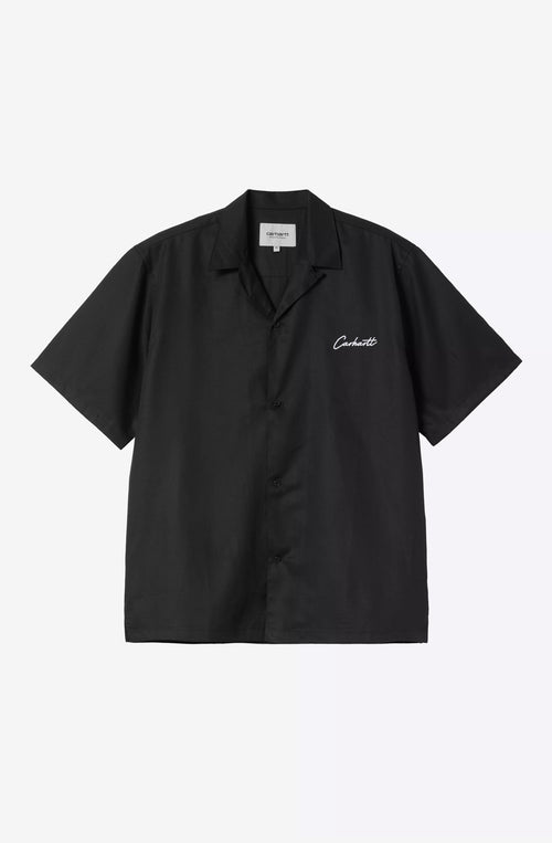 CARHARTT Delray Black/White Shirt
