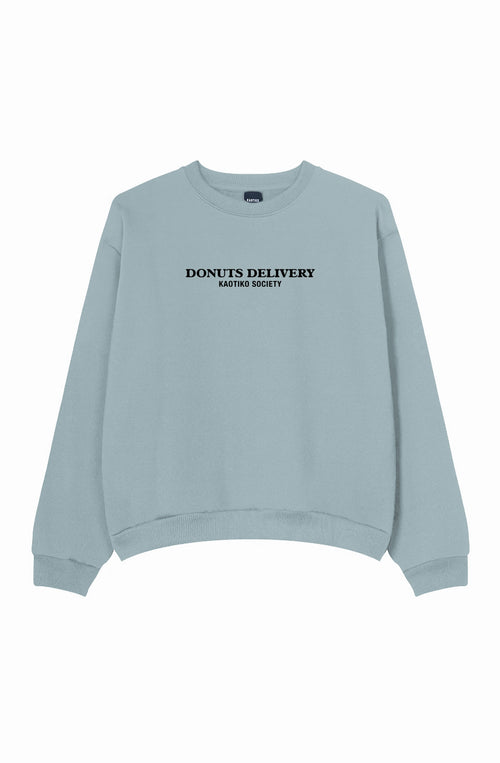 Delicious Donuts Stahl-Sweatshirt