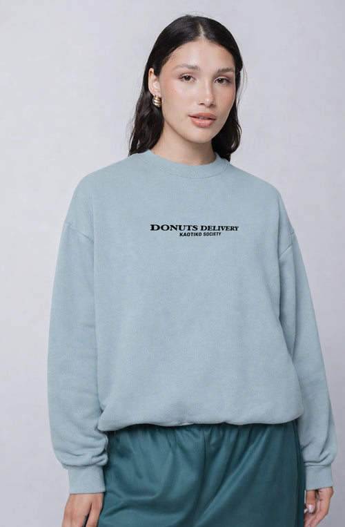 Delicious Donuts Stahl-Sweatshirt