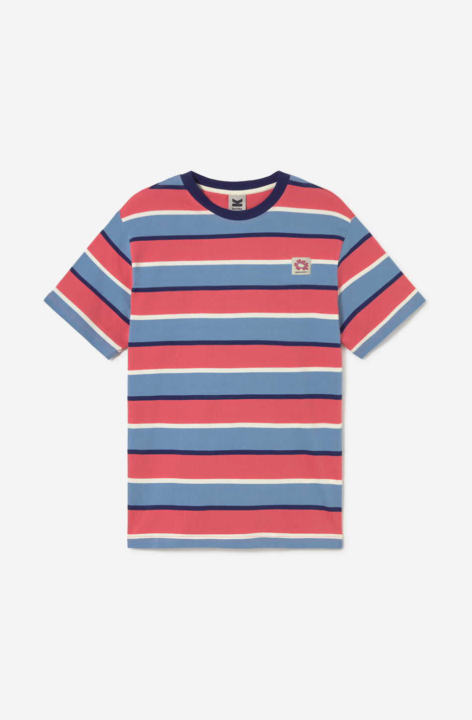 Stripes Island Blue/ Pink T-shirt