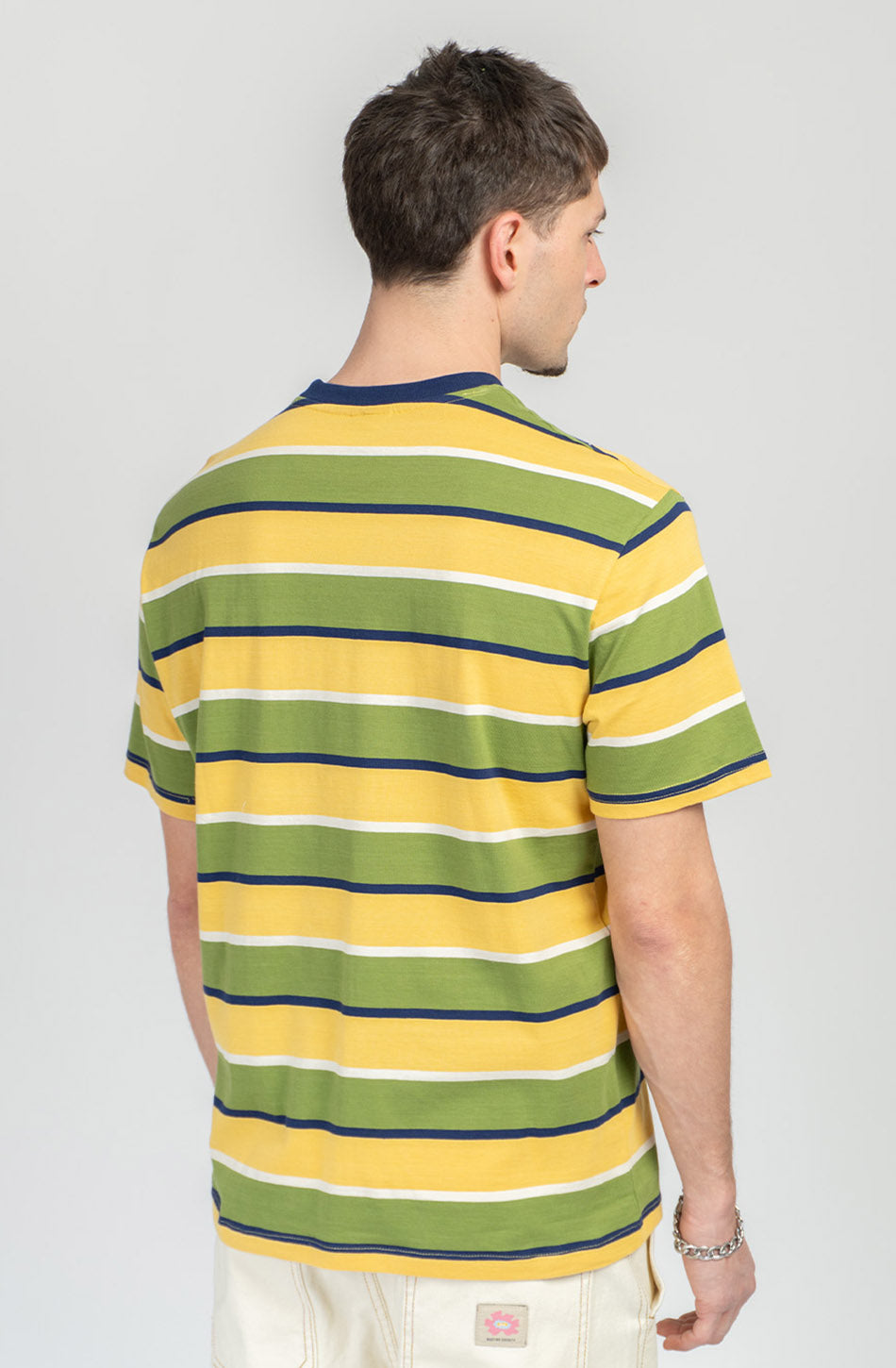 Stripes Island Yellow/Green T-shirt
