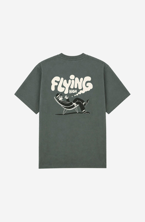 Flying High Man Green T-shirt
