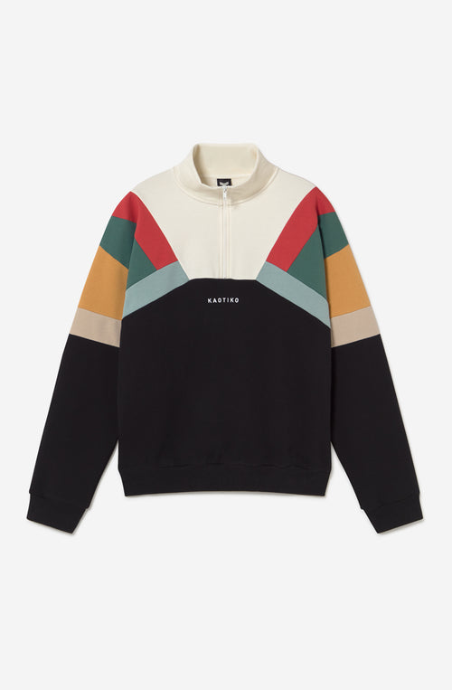 Sudadera Aleck Ivory/Black