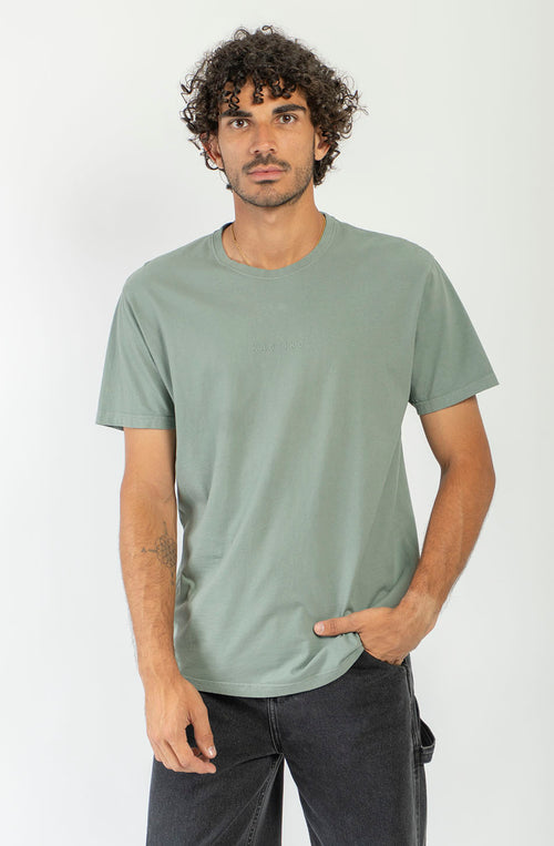 T-Shirt Basic Washed Khaki