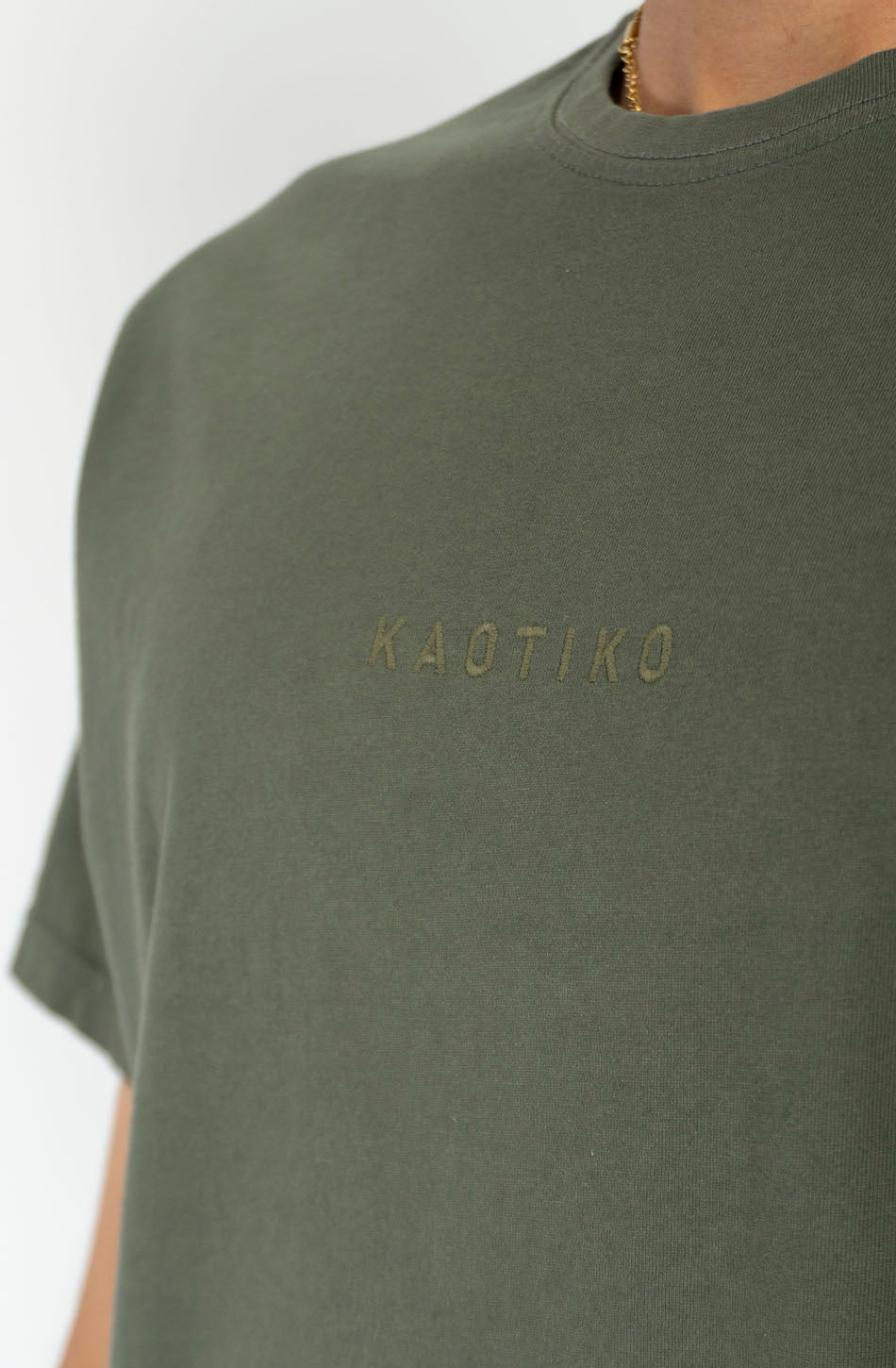 Basic Washed Army T-Shirt