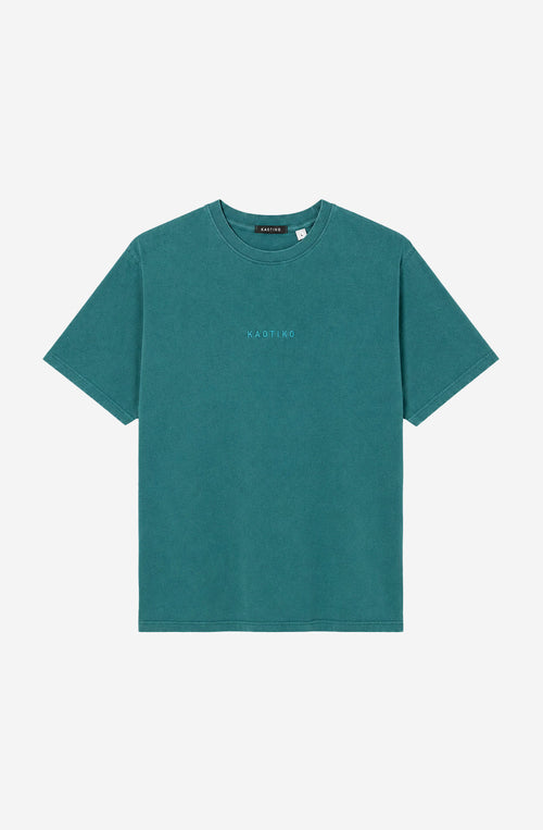T-shirt Basic Washed Basil