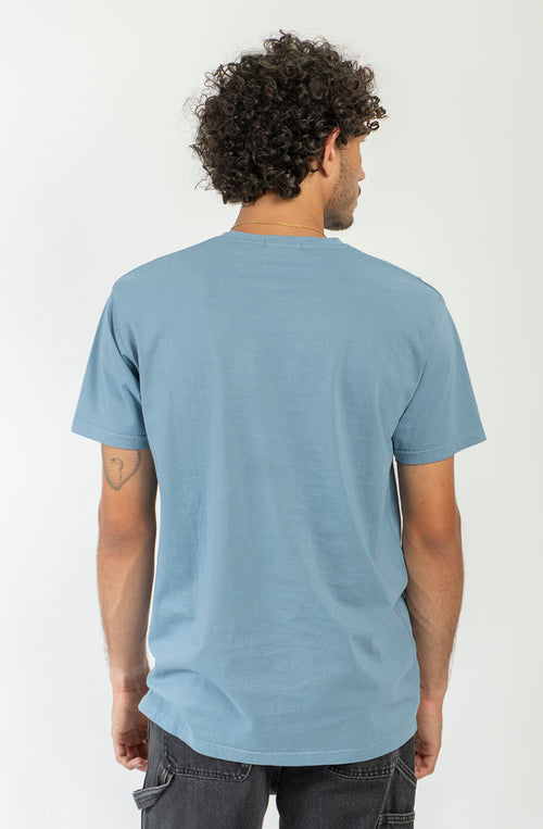 Basic Washed Blue T-Shirt