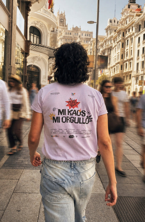 Camiseta Washed Pride 2026 Malva