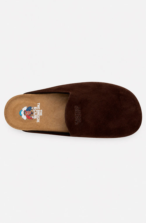 Kaotiko Cloggy Mule Clogs Braun Damen