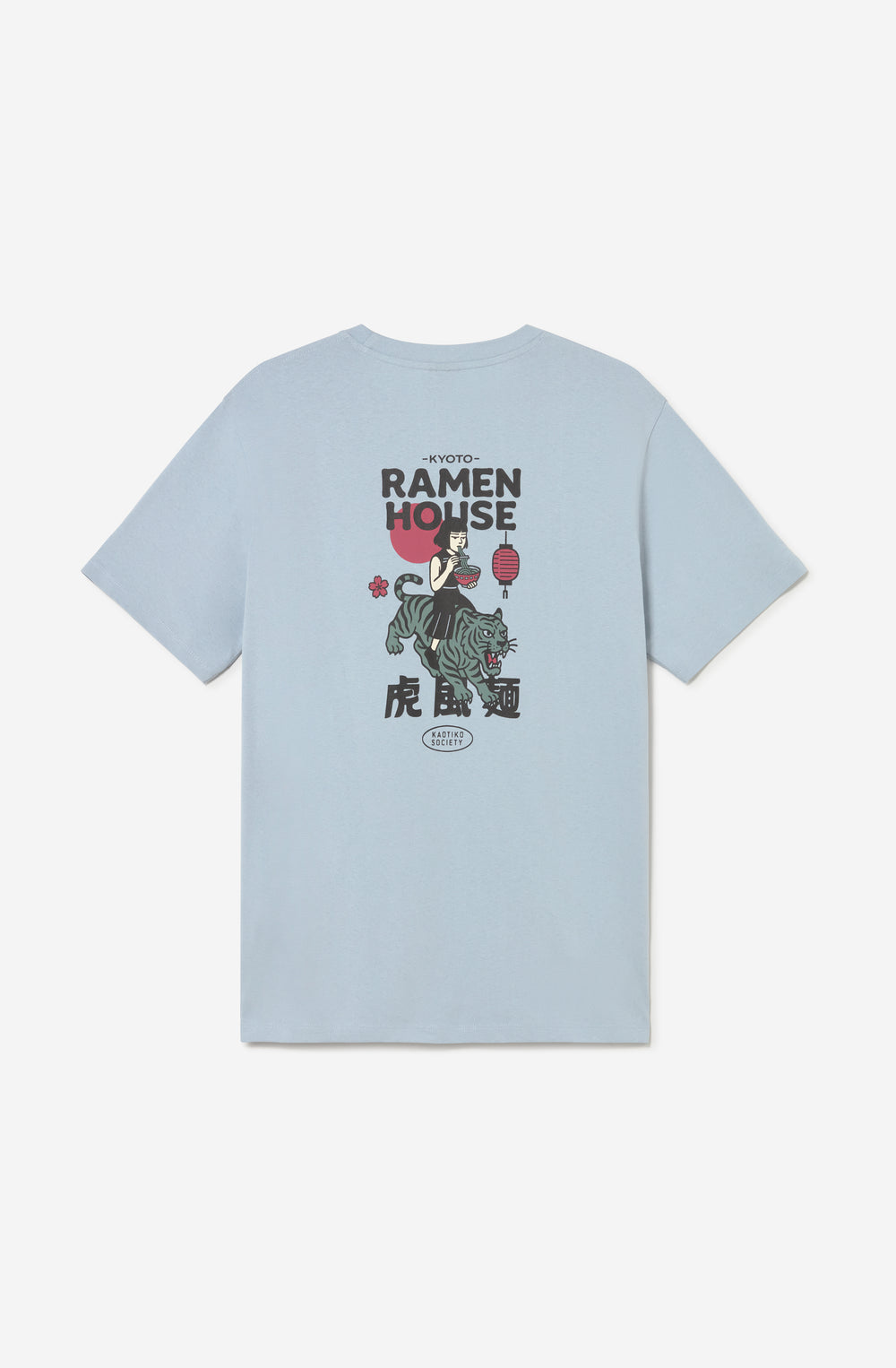 Camiseta Regular Ramen House Niagara para hombre con diseño gráfico japonés Kaotiko BCN