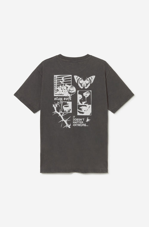 T-Shirt It Doesn't Matter Whashed Black