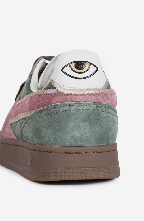 Kaotiko Boston V Velvet Green Sneakers