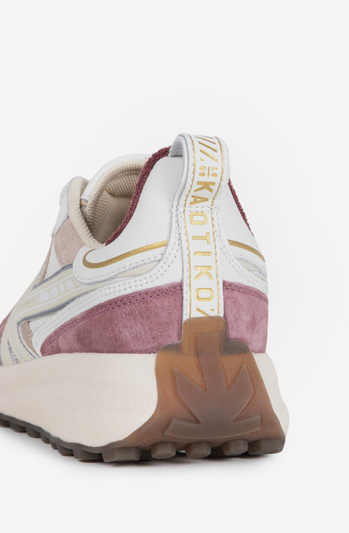 Kaotiko Detroit Tech Antique Mauve Sneakers