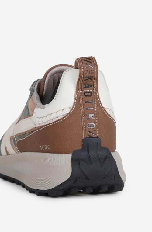 Kaotiko Artisan Velvet Green Sneakers