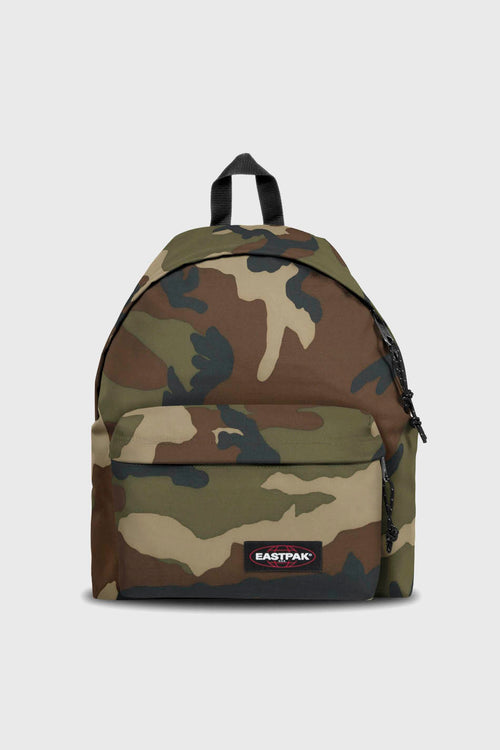 Eastpak – Gepolsterter Rucksack in Camouflage