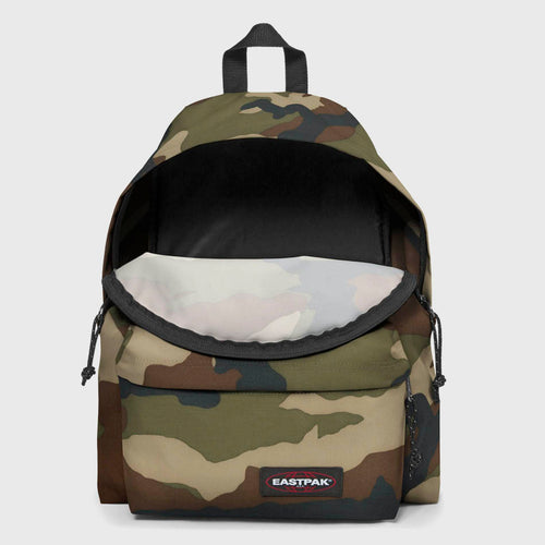 Eastpak – Gepolsterter Rucksack in Camouflage