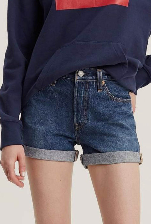 Levi's bleu denim Long short