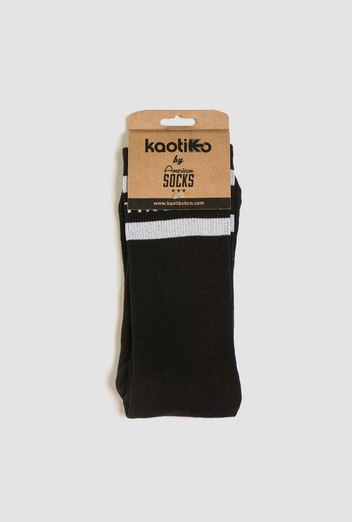 Kaotiko Colors Black/White Socks