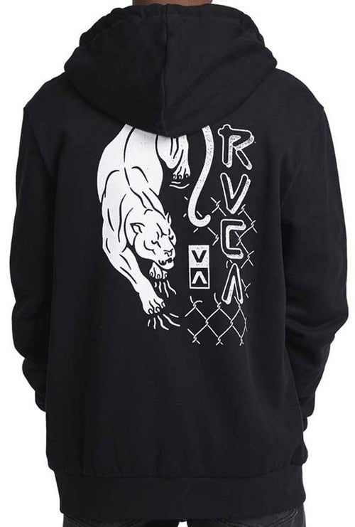 RVCA Prowler Zip Hoodie Black