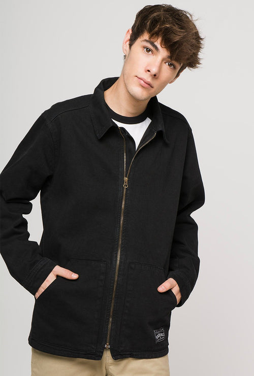 Zip Jacket Schwarz