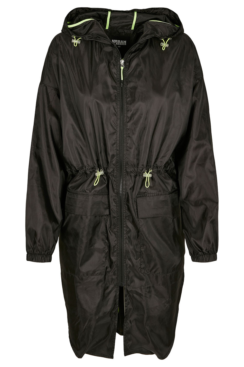 Urban Classics Transparent Light Black Jacket