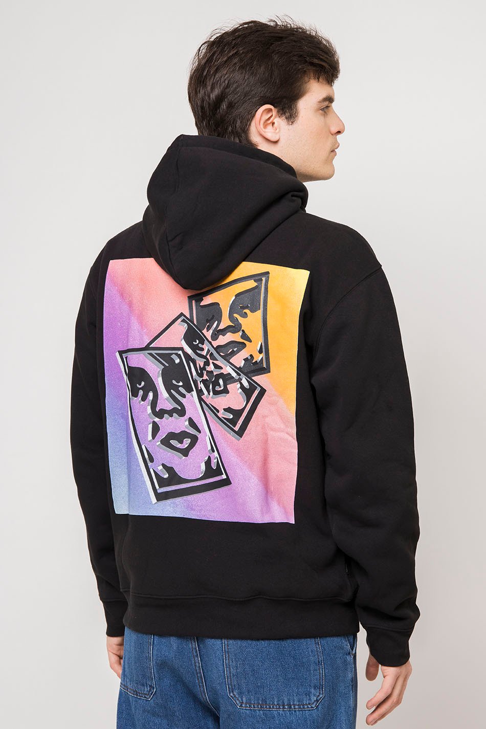 Sweat-shirt Obey noir