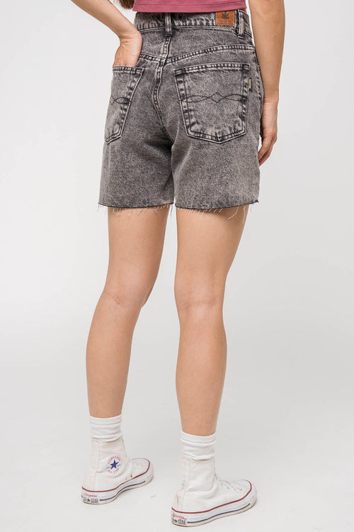 Denim Mid Shorts