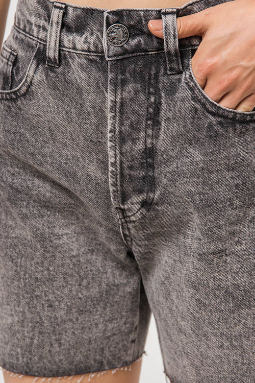 Denim Mid Shorts