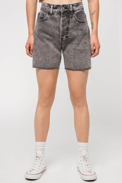 Denim Mid Shorts