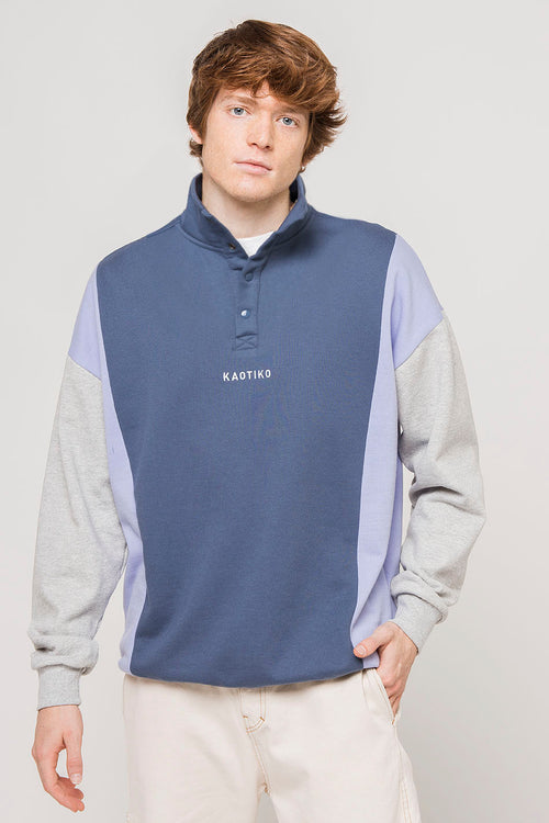 Crew Oakland Prusia / Trauben-Sweatshirt