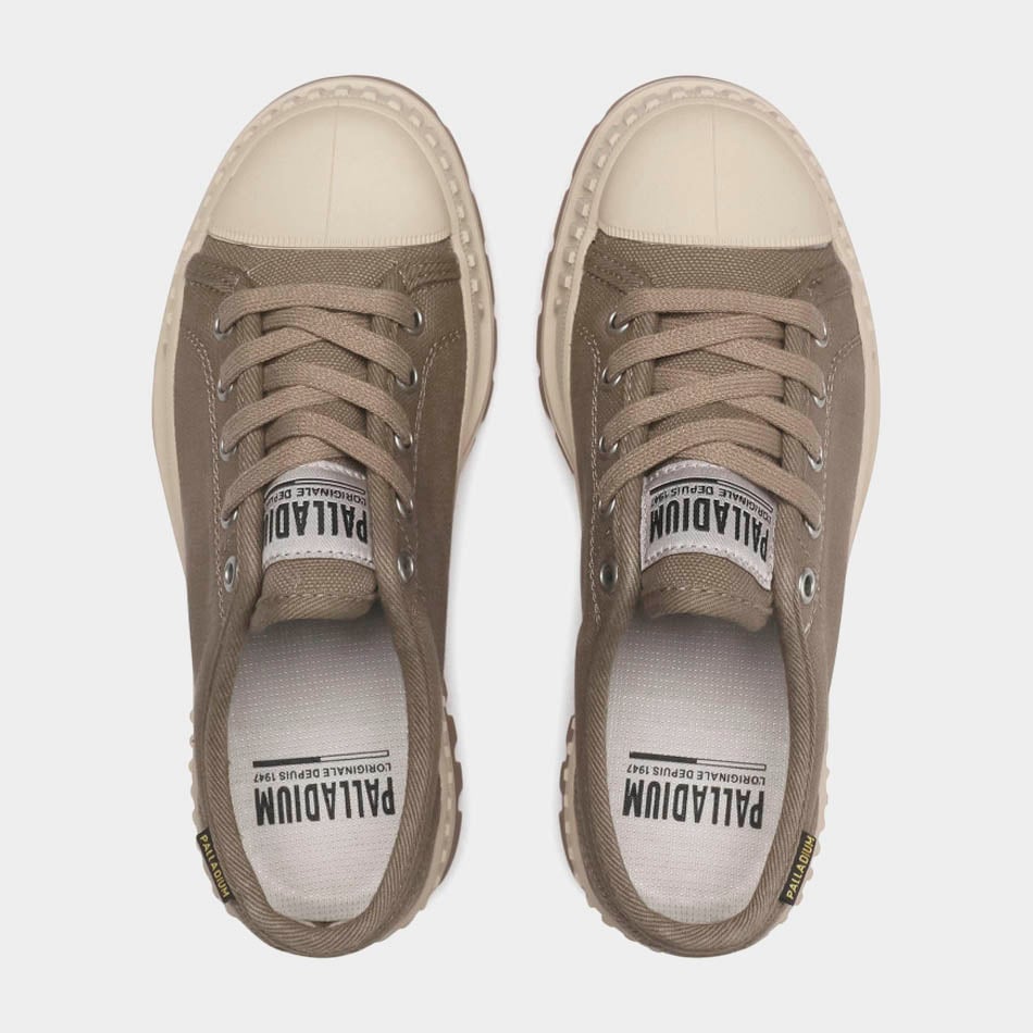 Dusky / Green Palladium Pallashock Trainers