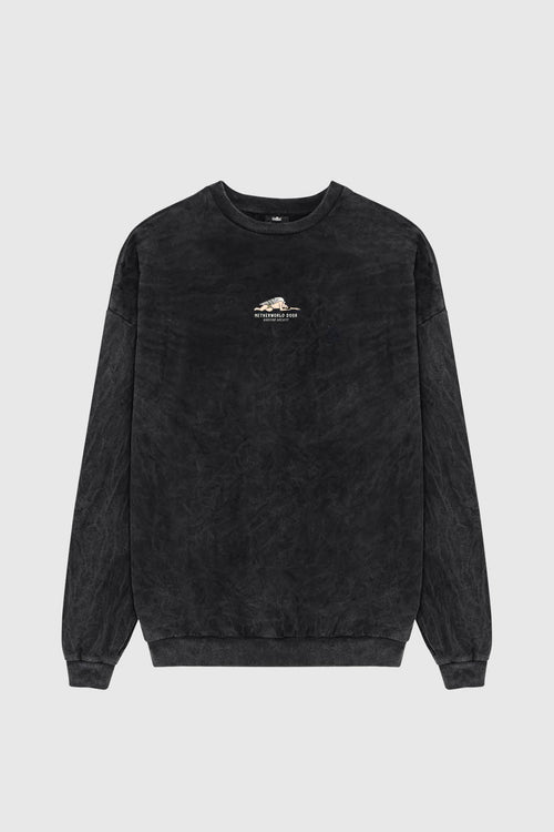 Washed Netherworld Door Sweatshirt