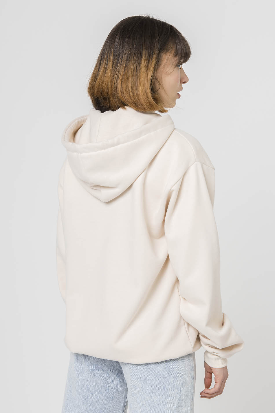 Heart Sweatshirt Bone