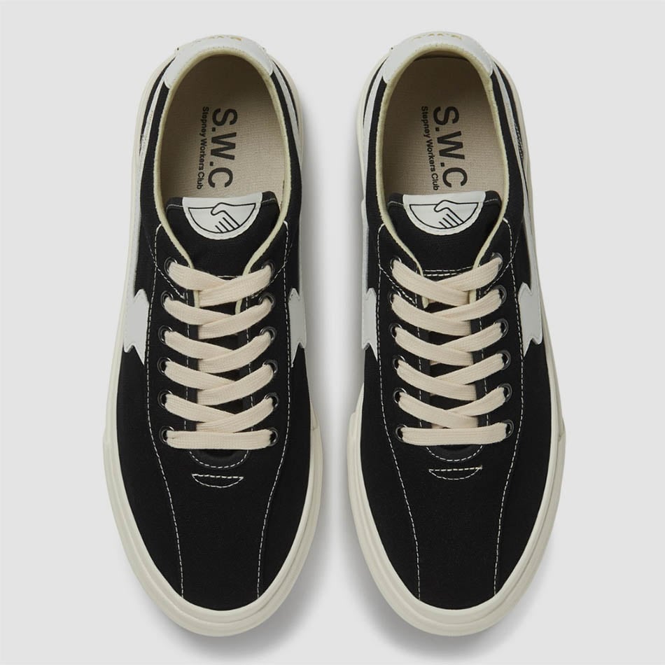 Black S.W.C Dellows S-Strike Trainers
