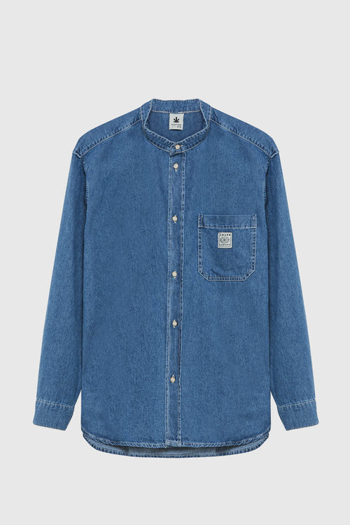 Steve Denim Blue Hemd