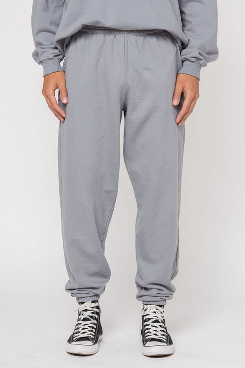 Washed Detroit Jogger-Hose Blau