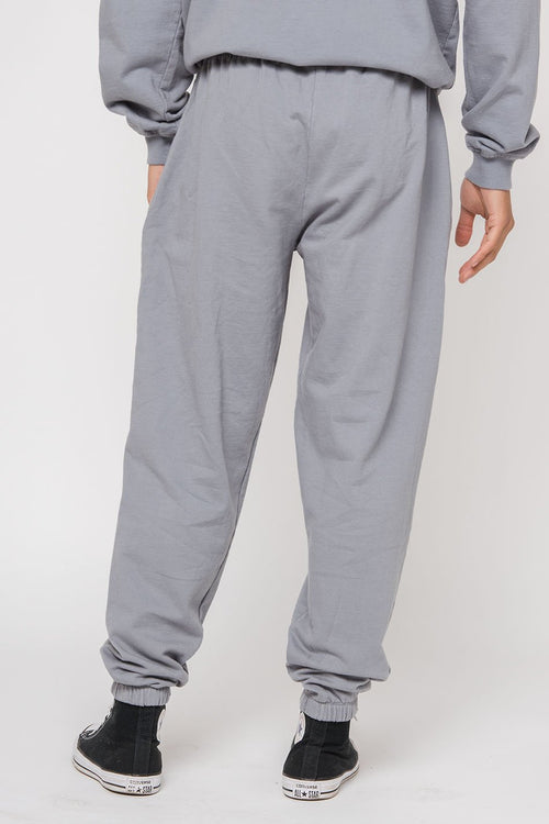 Washed Detroit Jogger-Hose Blau