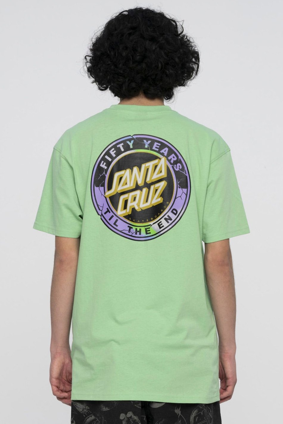 Camiseta Santa Cruz 50TH TTE Dot Apple Mint