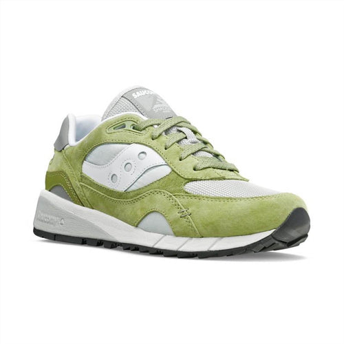 Green/White Saucony Shadow Trainers