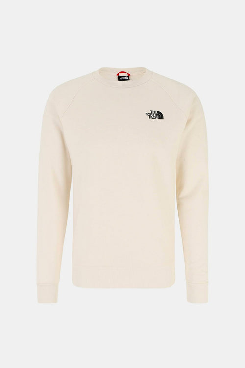 Gardenia White The North Face Raglan Redbox Sweatshirt