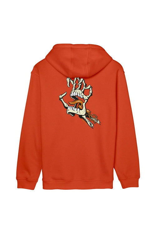 Kapuzenpullover Santa Cruz Bone Hand Cruz Terracotta