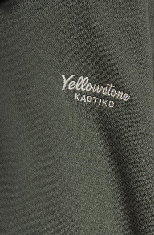 Bear YellowStone Old Green Sweatshirt