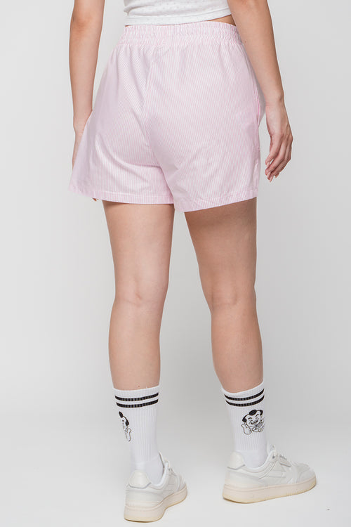 Short Stripes Dark People Pink/ White