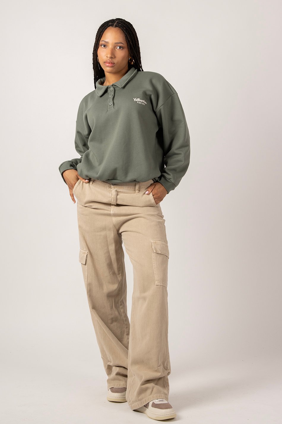 Bear YellowStone Old Green Sweatshirt