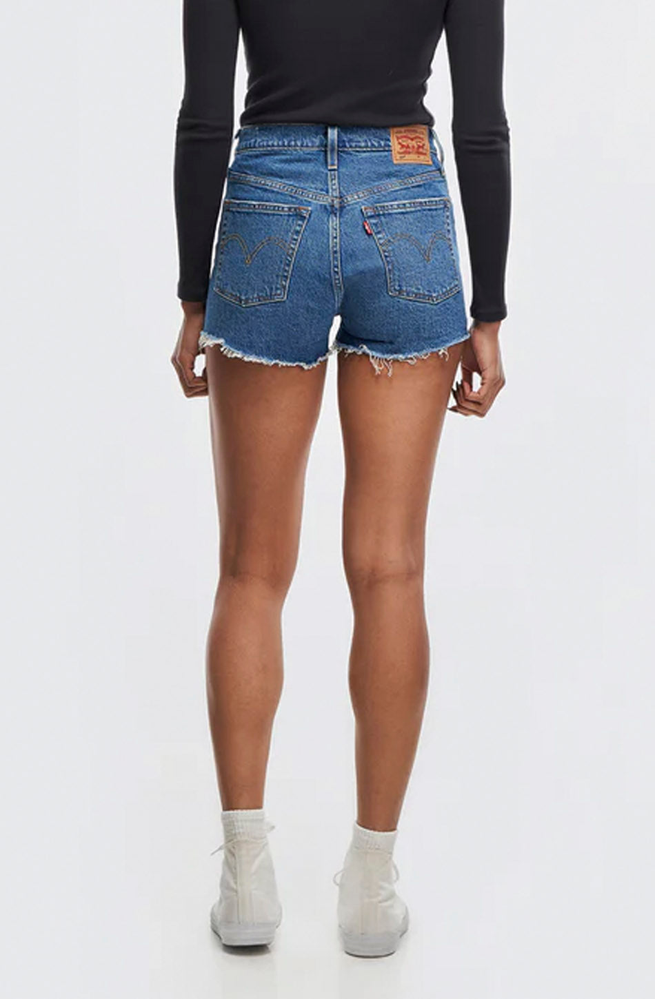 Levi's 501 High Rise Flat Broke Shorts
