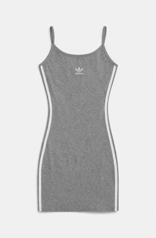 Vestido tank Adidas Grey Stripe Logo