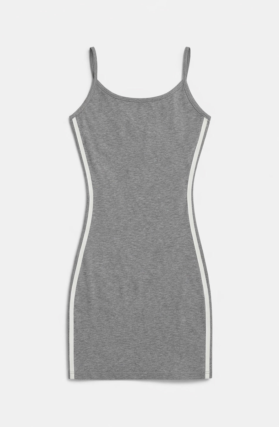 Vestido tank Adidas Grey Stripe Logo