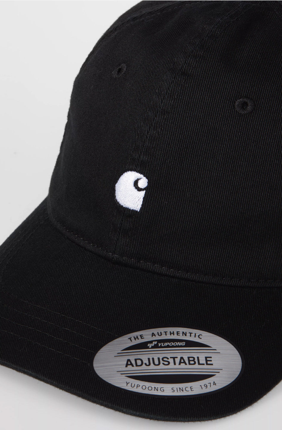 Casquette Carhartt WIP Madison Logo Noir/Blanc 