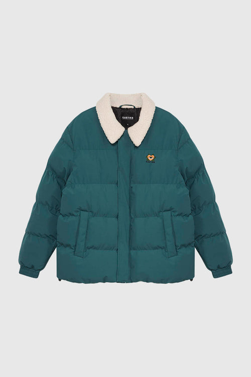 Heart Jade Puffer Jacket