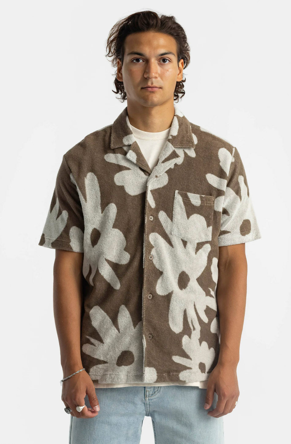 Camisa Revolution Taupetastic Terry Brown